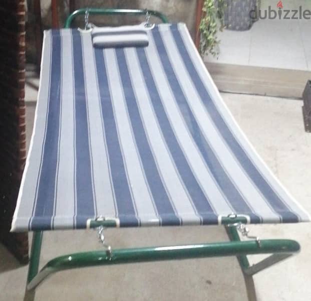 Brand New Hammock with Strong Metal Stand – Great for Summer! 1