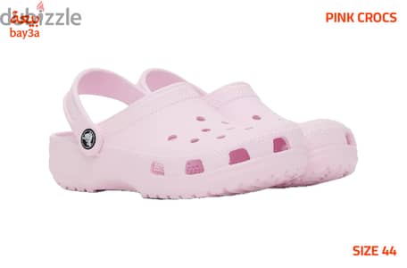 Pink Crocs