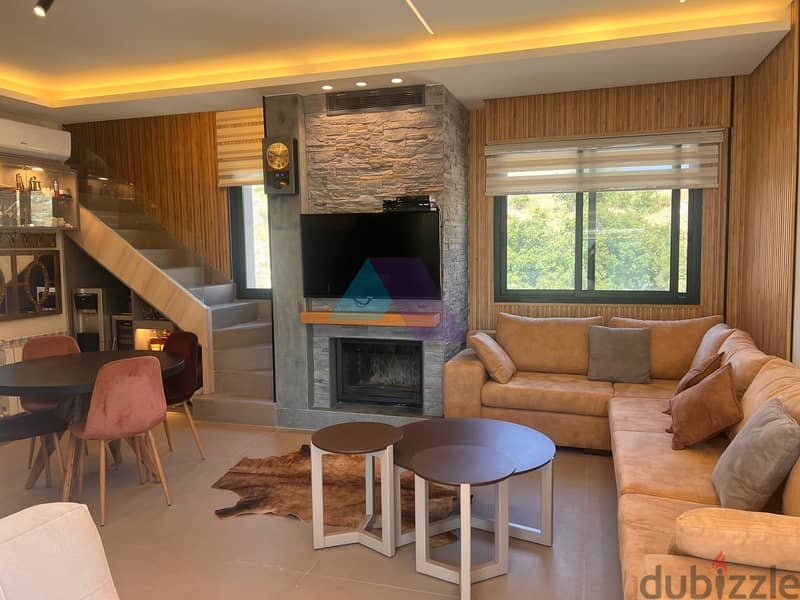 Luxurious Decorated  Duplex Chalet+Terrace 4 Rent  in Zaarour -الزعرور 2