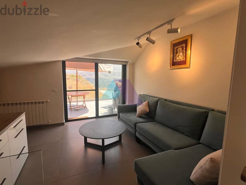 Luxurious Decorated  Duplex Chalet+Terrace 4 Rent  in Zaarour -الزعرور 7