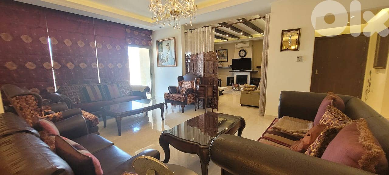 LUX 220 m2 apartment + sea view for sale in Ain Saadeh - عين سعاده 0