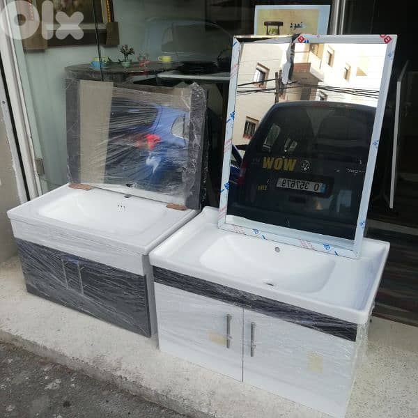 مغاسل اونكستري مع مراية 0