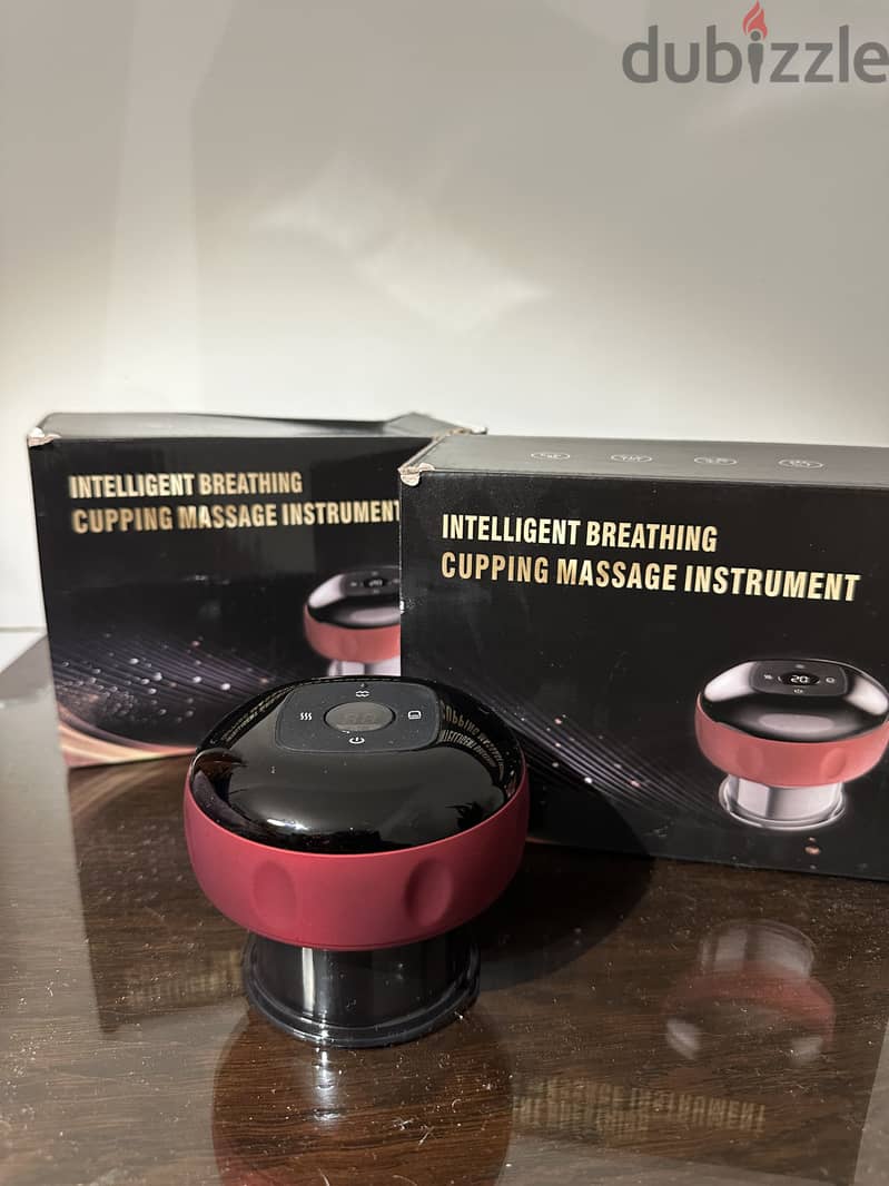 Smart Cupping Therapy Device – With Red Light & Heating 0