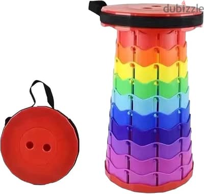 Foldable Retractable Stool Chair