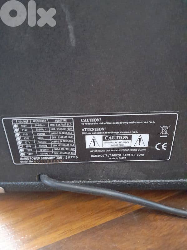 SX guitar amplifier 1