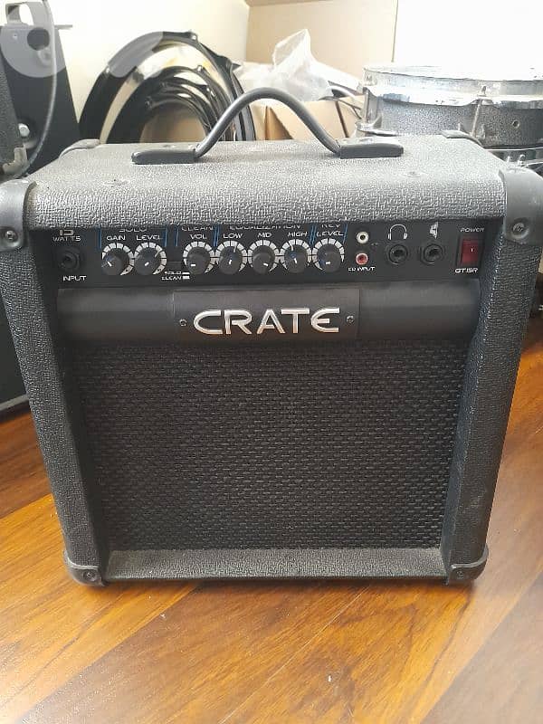 crate guitar amplifier 0
