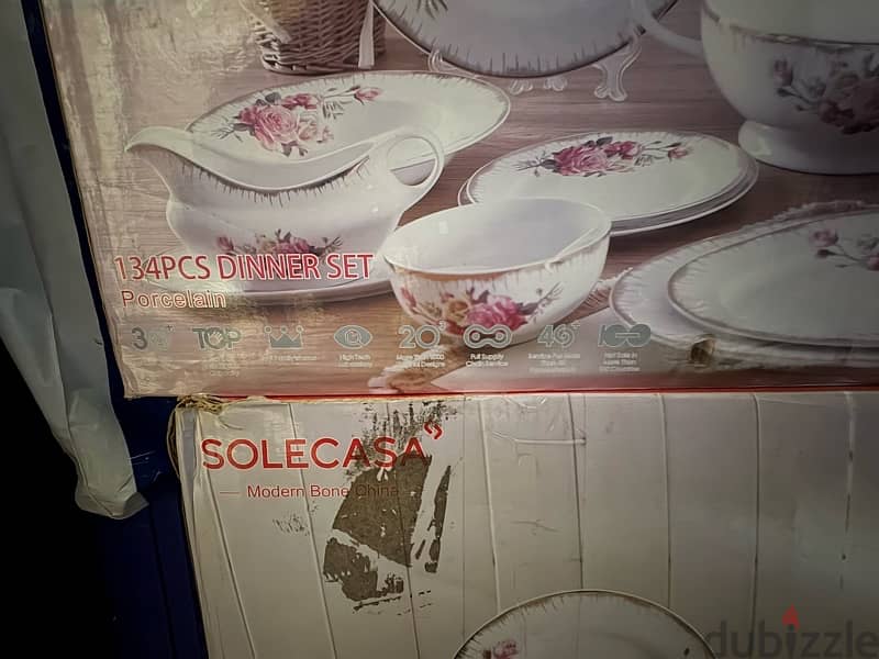 Solecasa 134 pcs Dinner Set - Porcelain 2