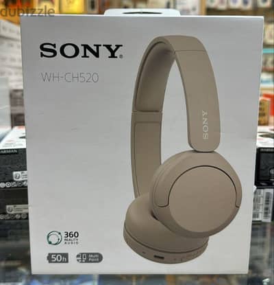 Sony WH-CH520 Headphone Beige last 31$