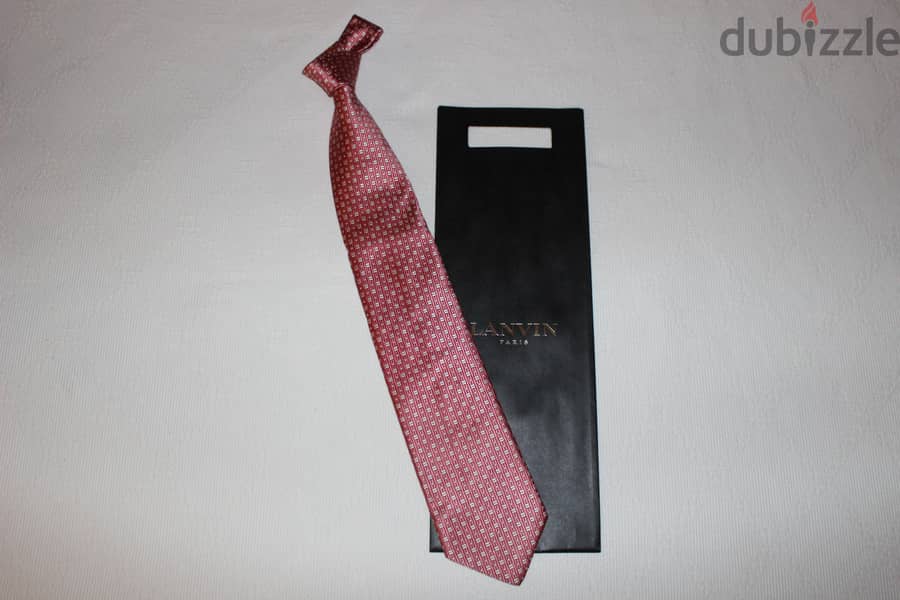 Lanvin Brand new Silk ties 0