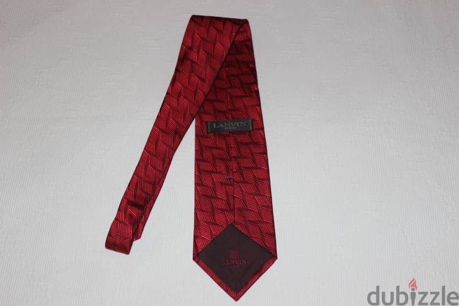 Lanvin Brand new Silk ties 1