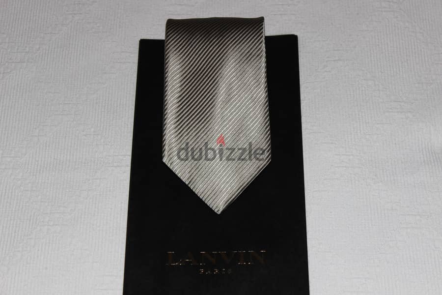 Lanvin Brand new Silk ties 5