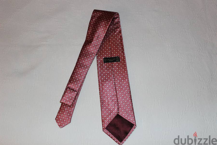 Lanvin Brand new Silk ties 6