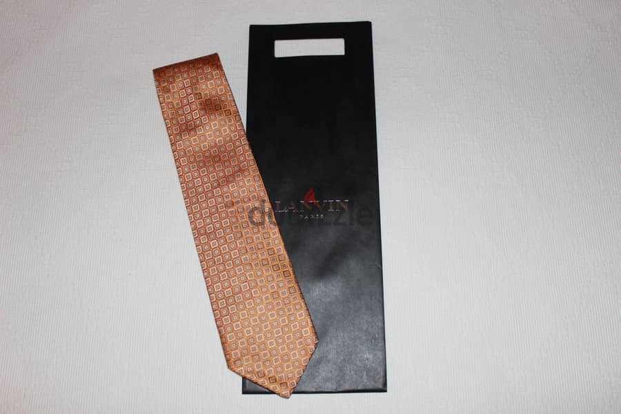 Lanvin Brand new Silk ties 10