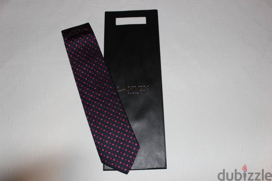 Lanvin Brand new Silk ties 18