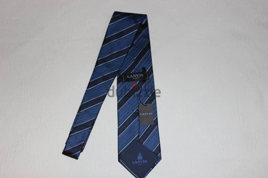 Lanvin Brand new Silk ties 19