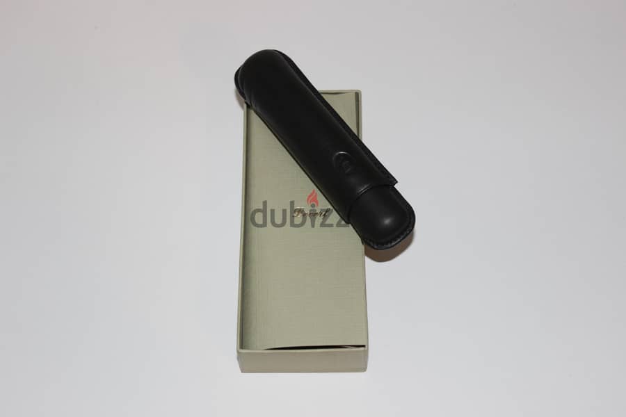 LECERF Leather cigar pouch (1 cigar holder) 0