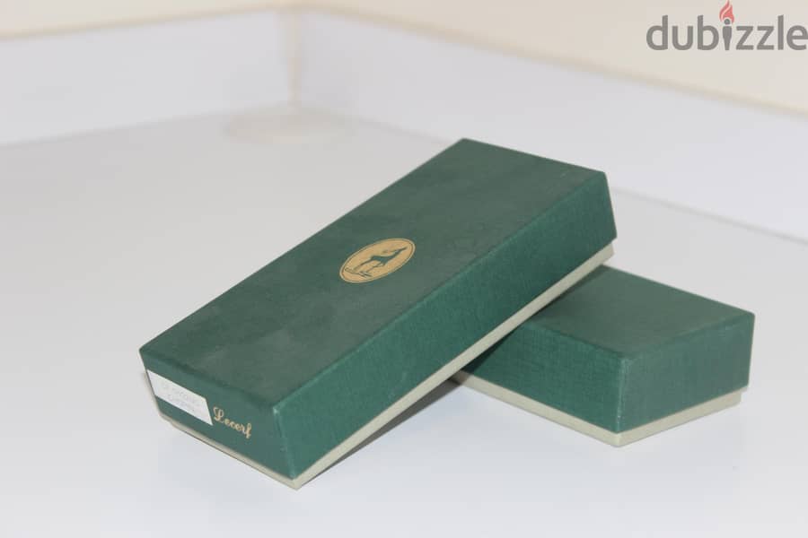 LECERF Leather cigar pouch (1 cigar holder) 1