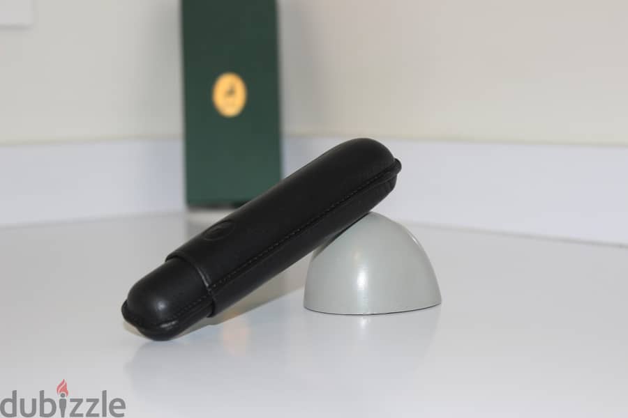 LECERF Leather cigar pouch (1 cigar holder) 3