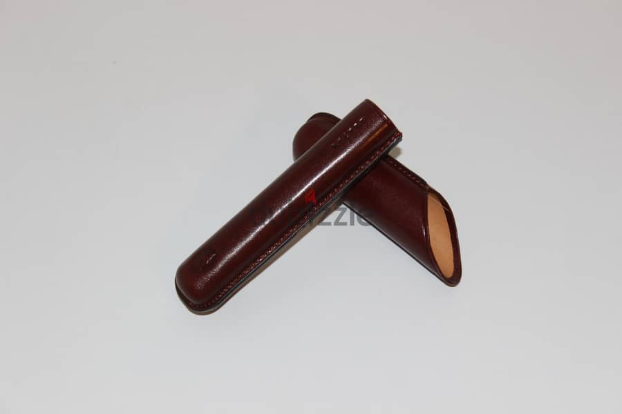 LECERF Leather cigar pouch (1 cigar holder) 14