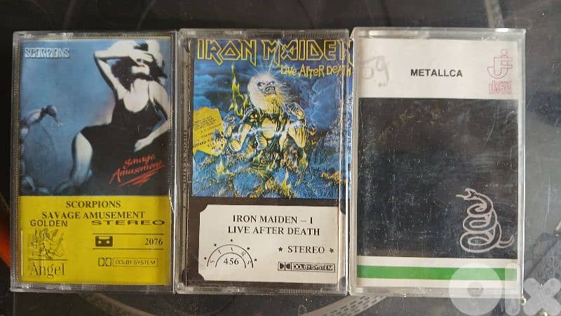 cassette tapes heavy, rock 0