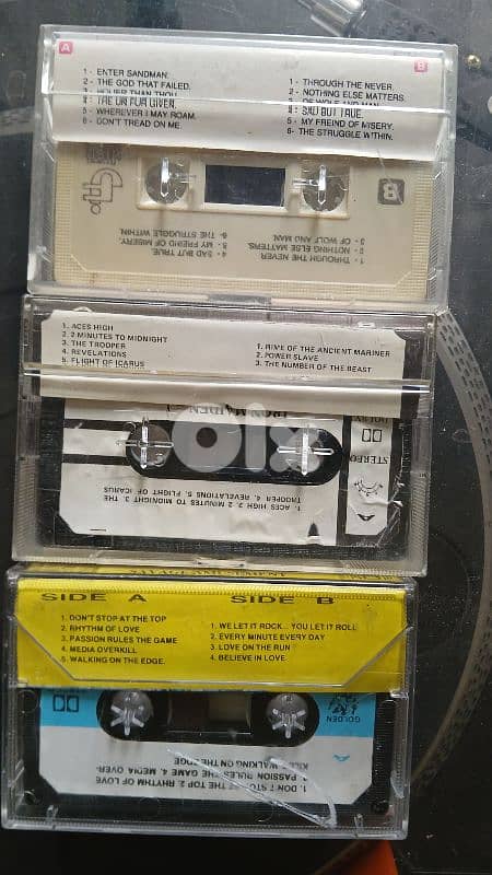 cassette tapes heavy, rock 1