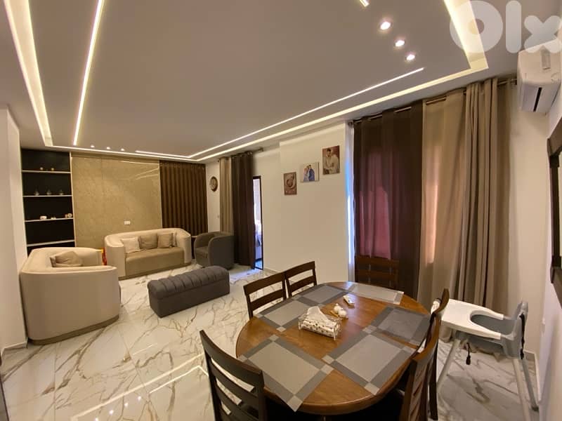cozy , decorated , New building, appartment for sale in bchamoun 0