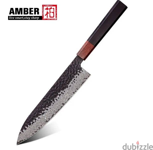Demascus Steel Professional Chefs Knives 0