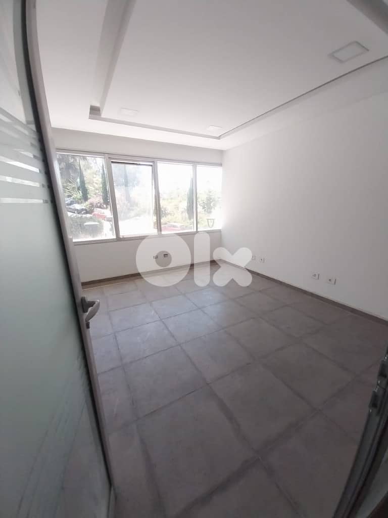 100 Sqm | Decorated Office For Rent In Hazmieh 0