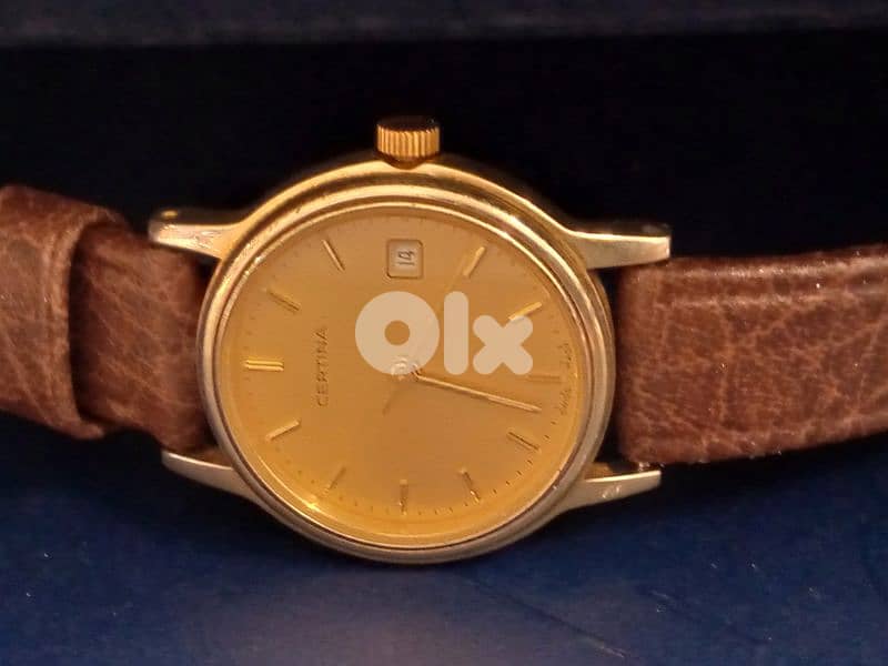 Rare Certina vintage women watch fillted Gold  Swiss movement like new 0