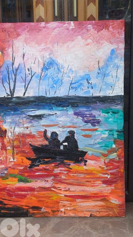 لوحة رسم زيتي روسيّة 4