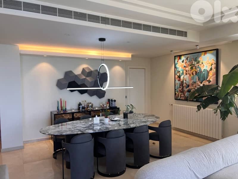 luxurious apartment with full marina view for sale  waterfront dbayeh 0