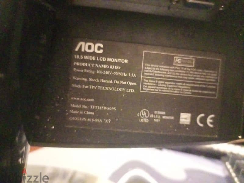 AOC  LCD Monitor 3