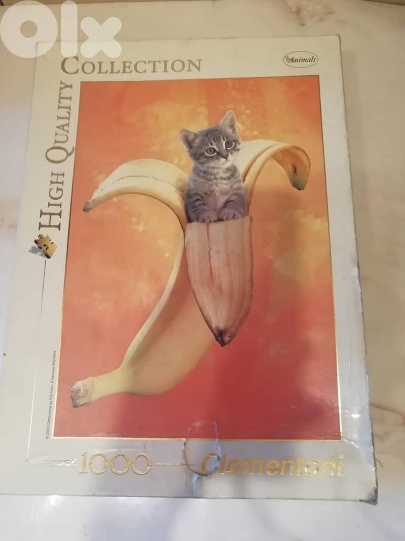 Clementoni "Surprise" puzzle 1000 pcs 68*48 cm puzzle still sealed 0