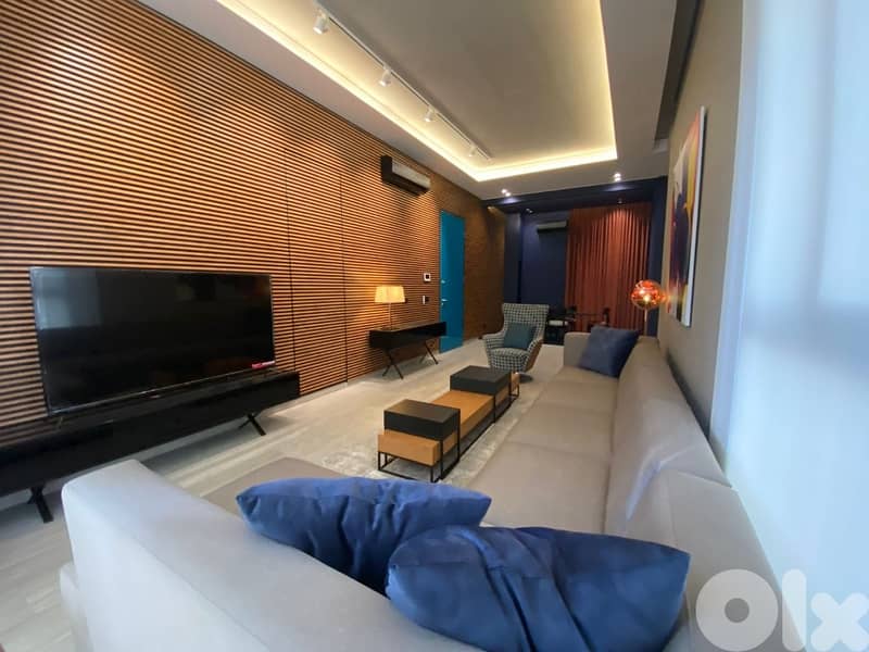 120 Sqm | Fully Furnished & Decorated Apartment For Rent In Badaro 0