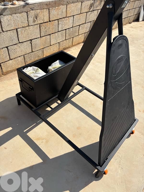 Olympic Basketball hoop with iron base (BIG SIZE) 4