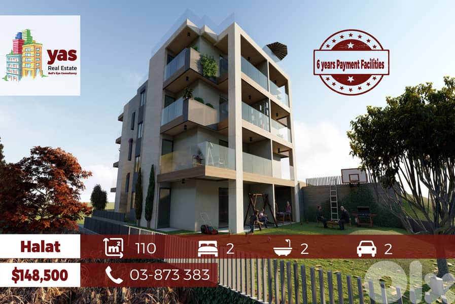 Halat 110m2 | Under Construction |High-End | Payment Facilities| Bouar 0