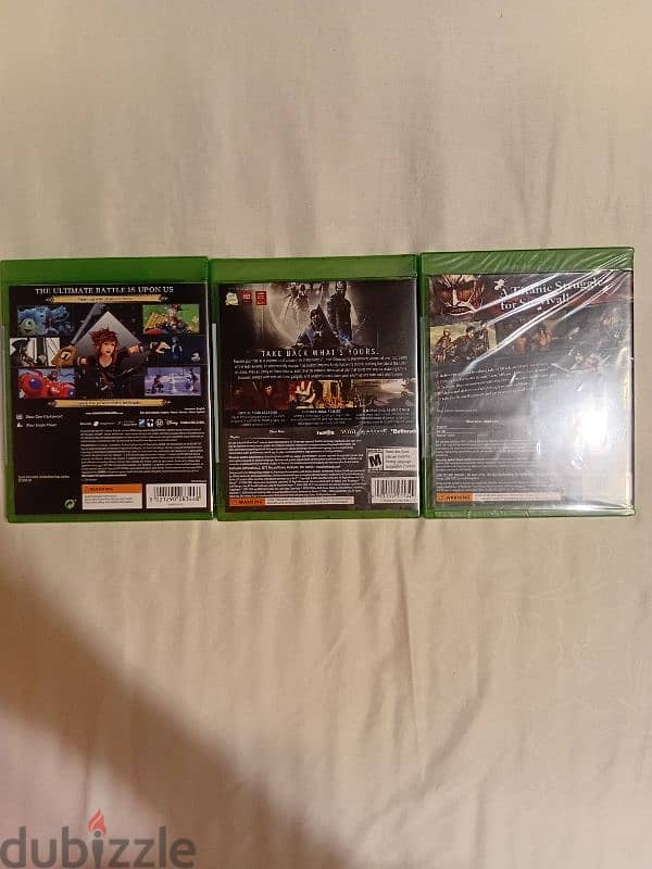 3 Xbox One sealed games 1