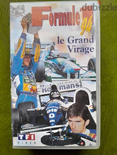 Formula 1 vhs 2 Cassettes TF1 special 1994 features Ayrton Senna