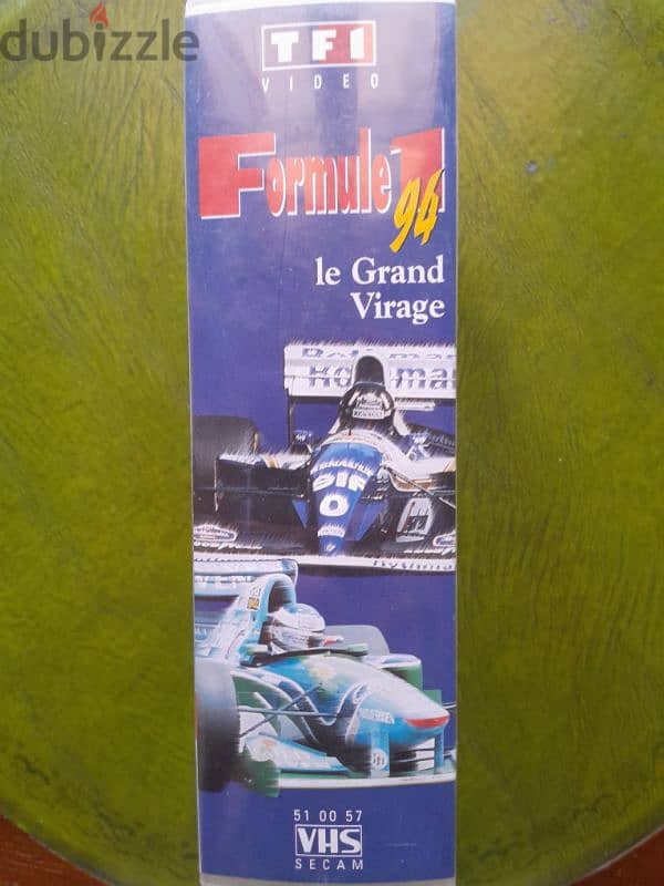 Formula 1 vhs 2 Cassettes TF1 special 1994 features Ayrton Senna 1