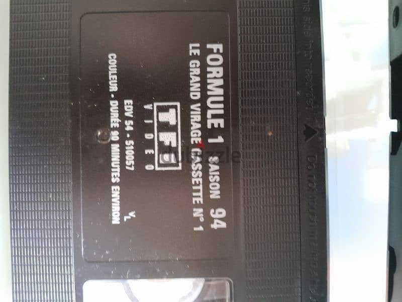 Formula 1 vhs 2 Cassettes TF1 special 1994 features Ayrton Senna 3