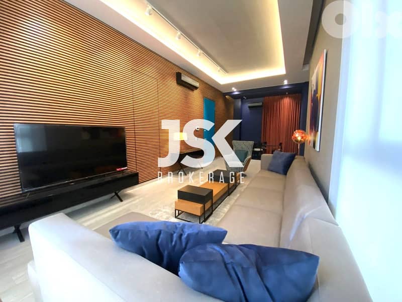 L18363-Stylish & Fully Furnished Apartment For Rent in Badaro 0