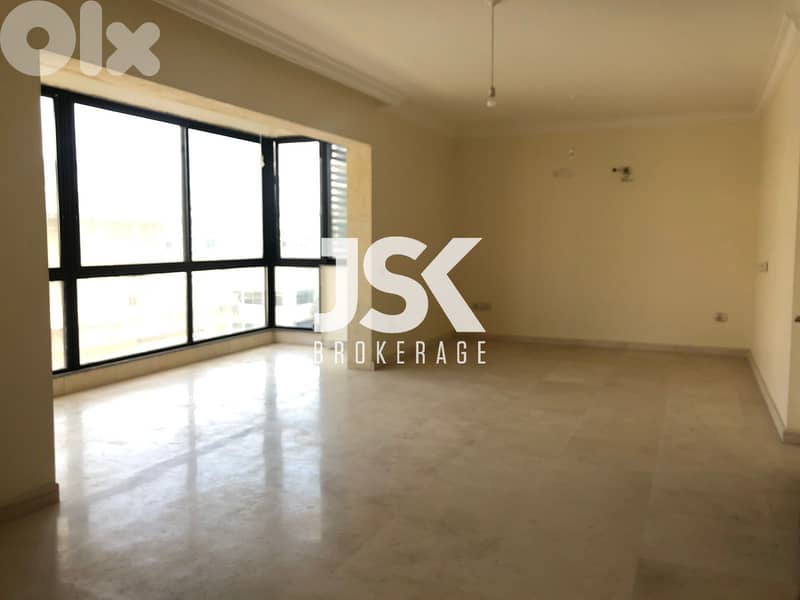 L18353-Spacious 3-Bedroom Apartment For Sale in Badaro 0