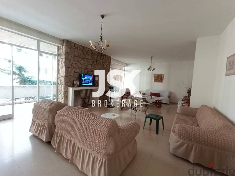 L18342-Spacious & Bright 3-Bedroom Apartment For Rent in Achrafieh, Sa 0