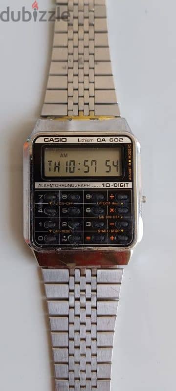 ساعه كاسيو نضيفه شغاله تمام Casio
