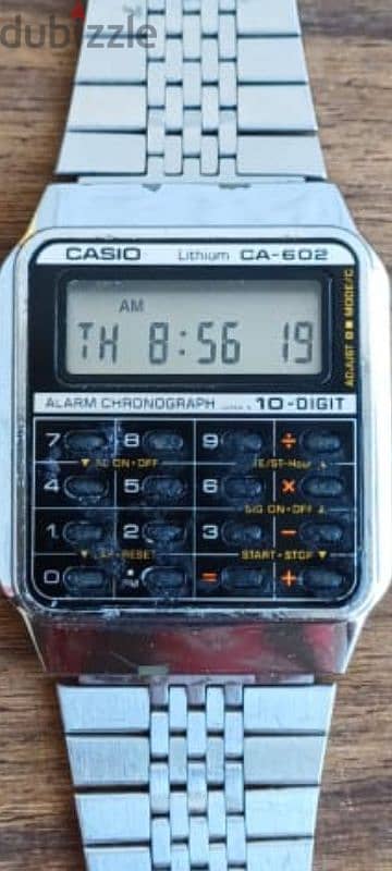 ساعه كاسيو نضيفه شغاله تمام Casio 1