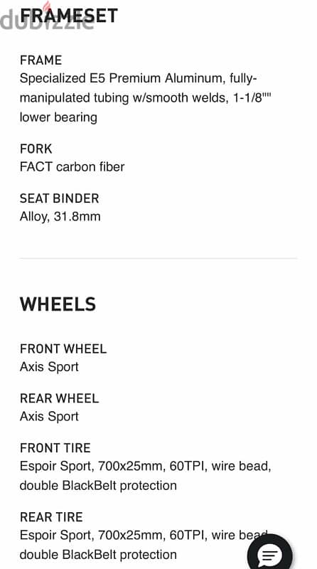 Spesialized Road Bike 6