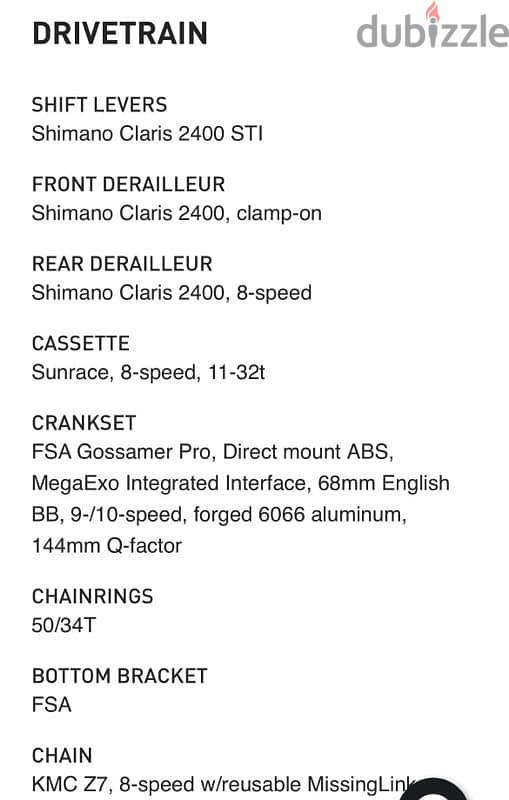Spesialized Road Bike 7