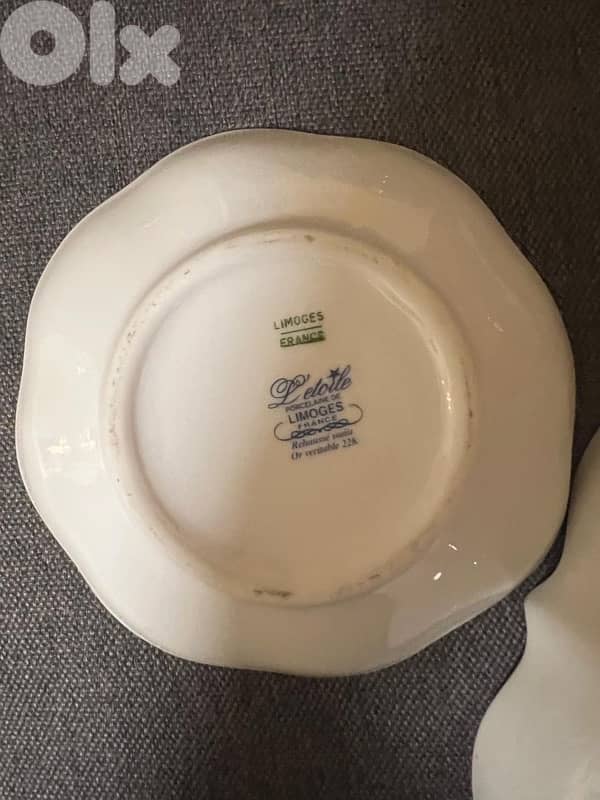 5 pieces of Limoges 7