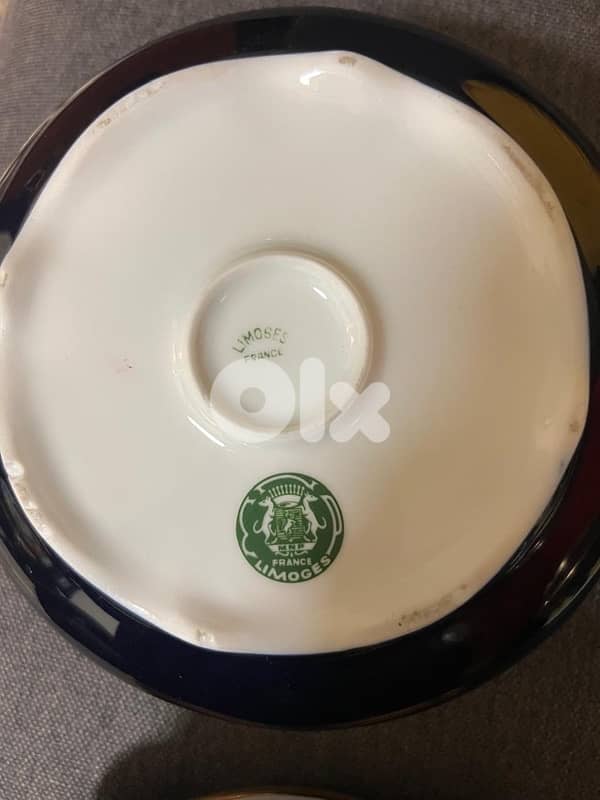 5 pieces of Limoges 9