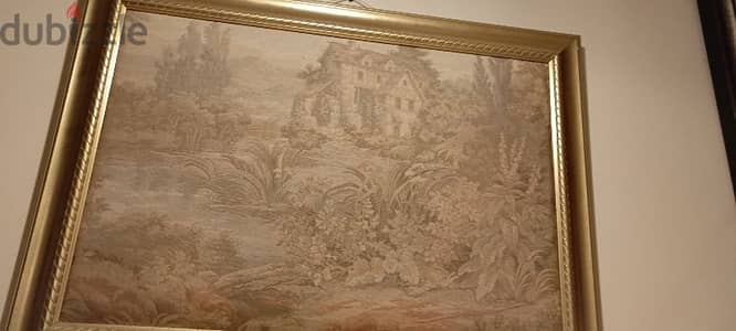 لوحه فنيه قديمه جدا شغل كانافا